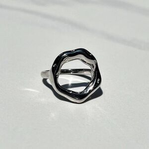 New! “Sophia” Silver Circle Ring